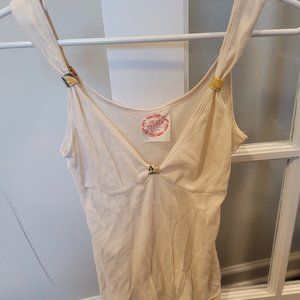 Free People Cream Tank XS